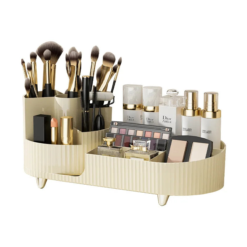 360° Rotating Makeup Brush Holder