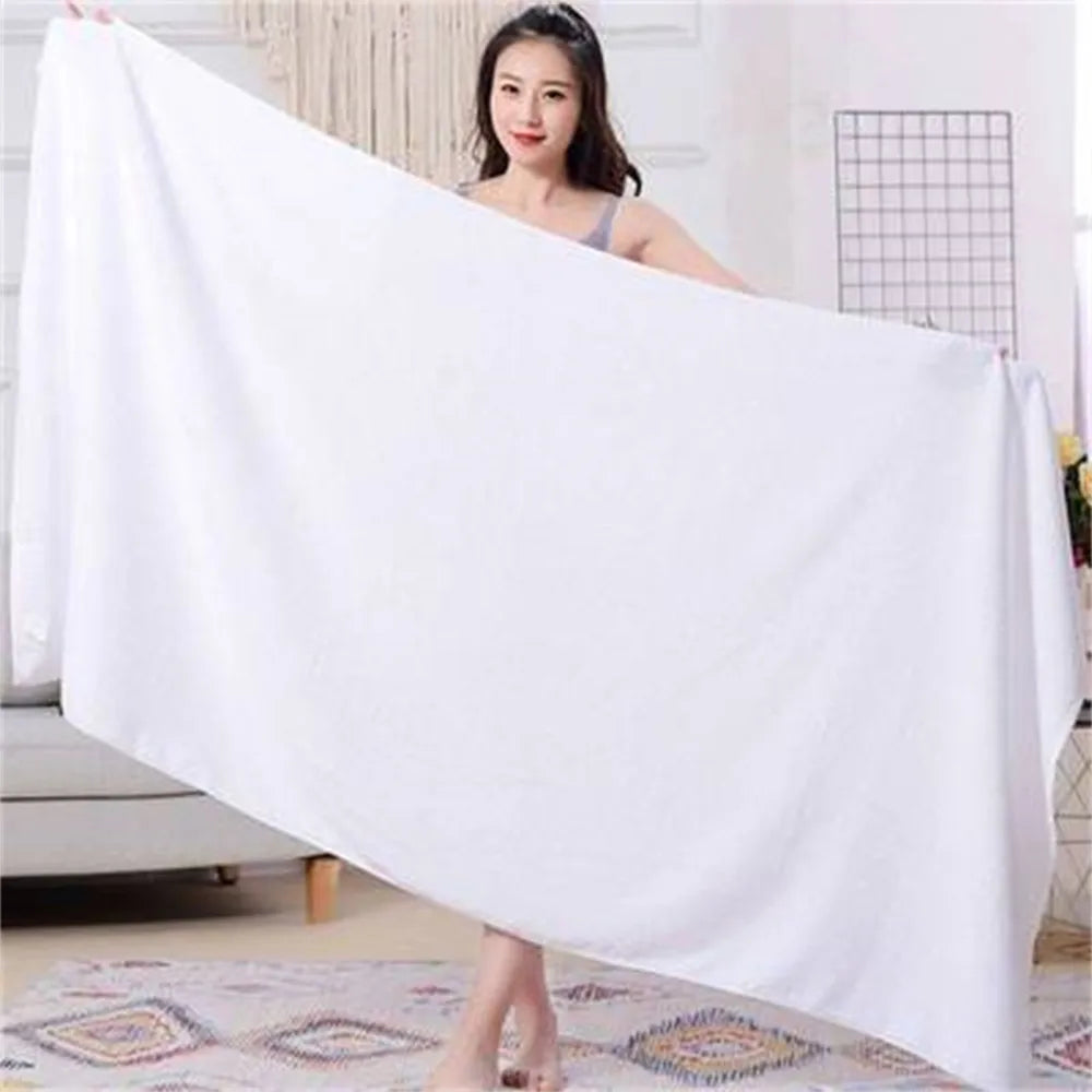 Superfine fiber quick drying, soft bath towel