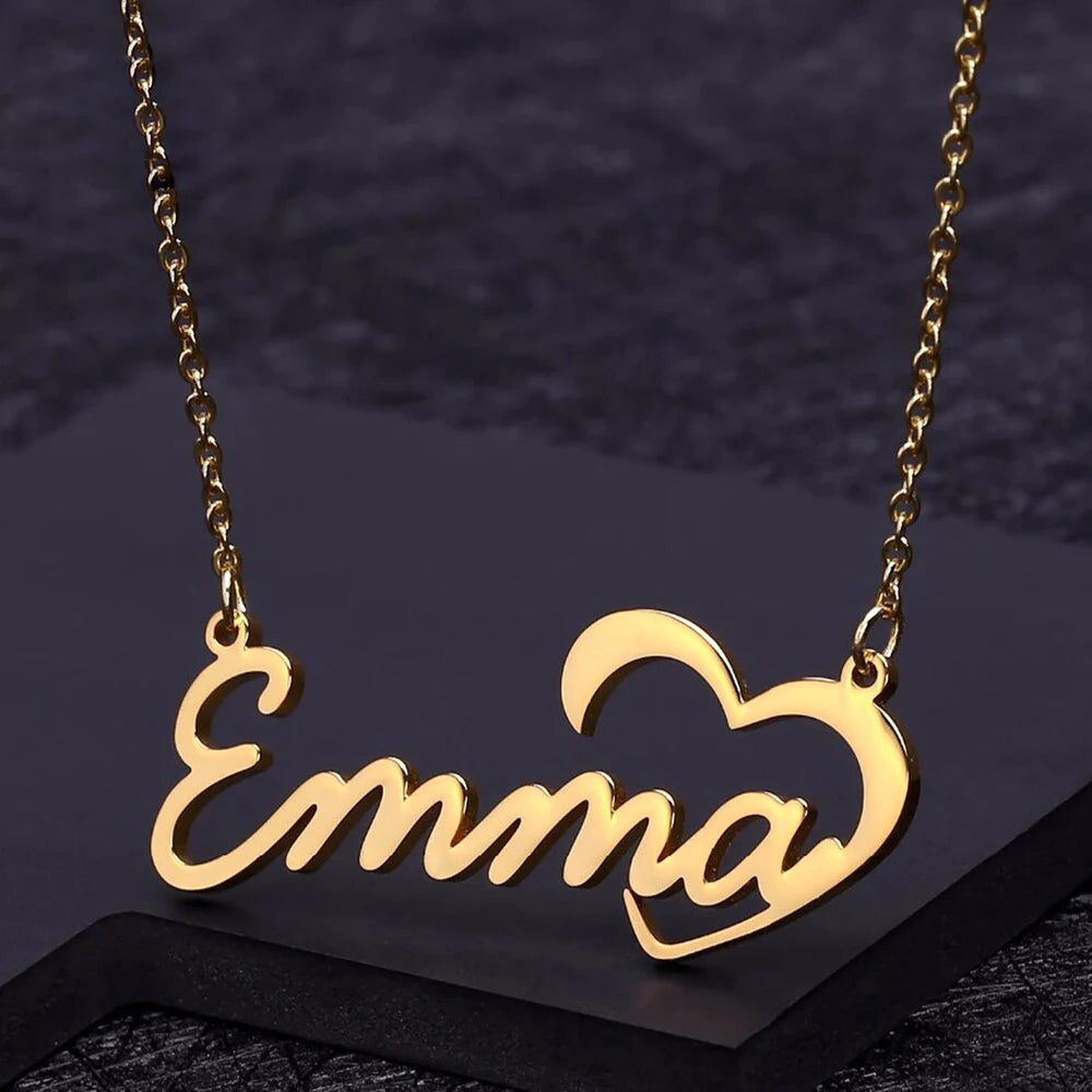 Stainless Steel Personalized Name Necklace