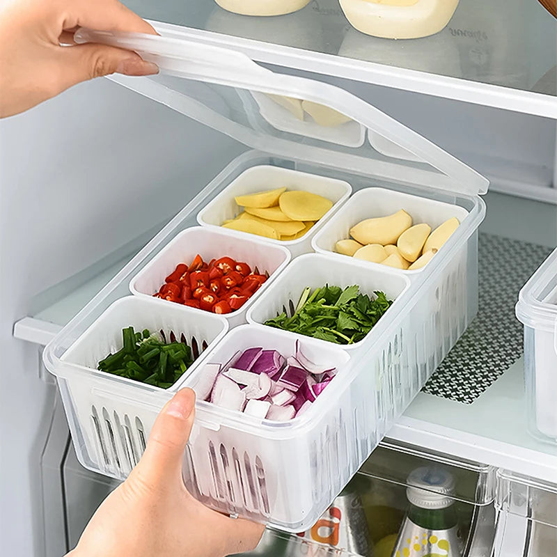 Home  Food Storage Box Kitchen Organizer