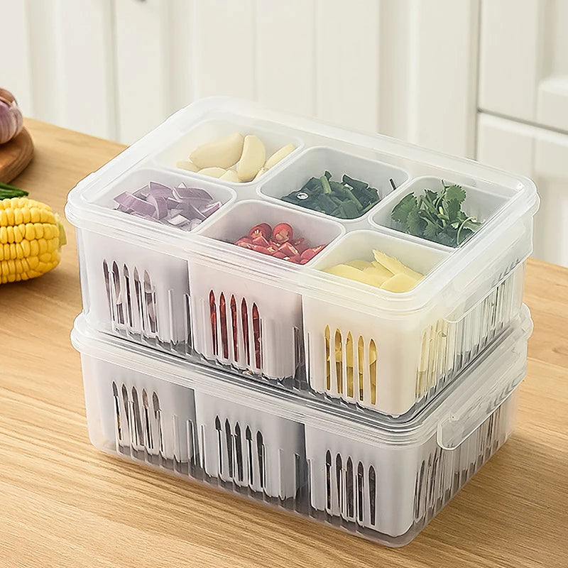 Home  Food Storage Box Kitchen Organizer