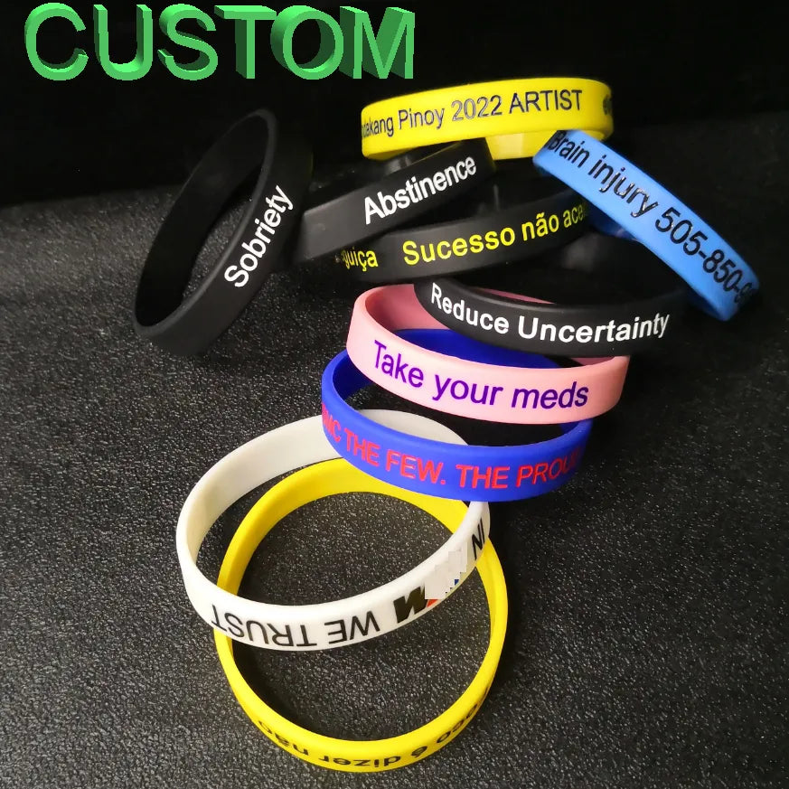 Engraved Personalized Custom Wristband