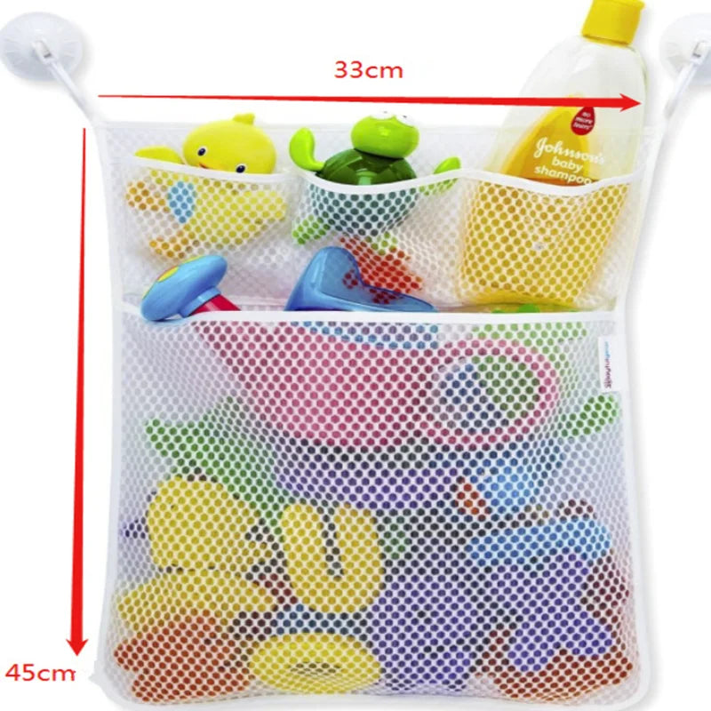 Baby Bath Toy Mesh Basket Organizer