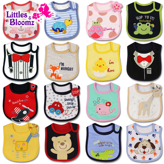 Baby Feeding Bibs Waterproof Apron Cartoon Towel