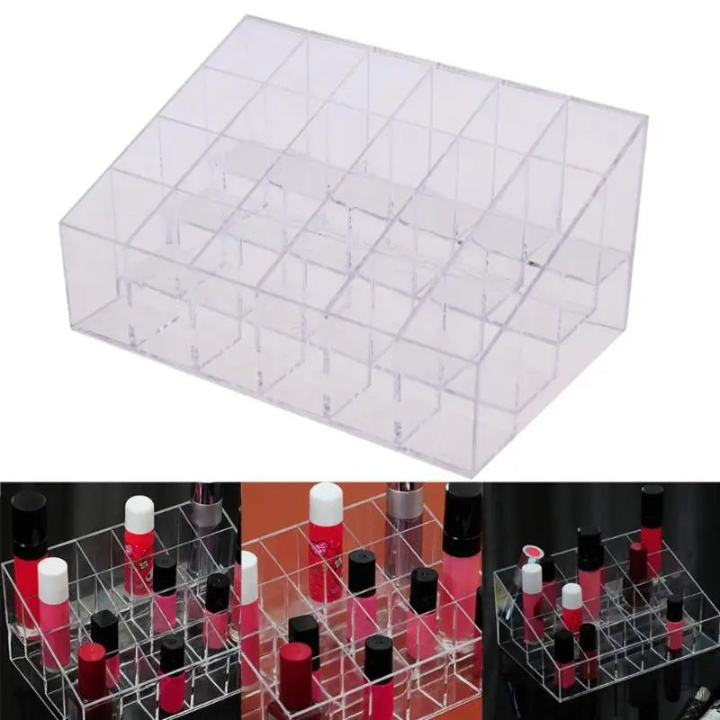 24 Grids Lipstick Holder Display organiser