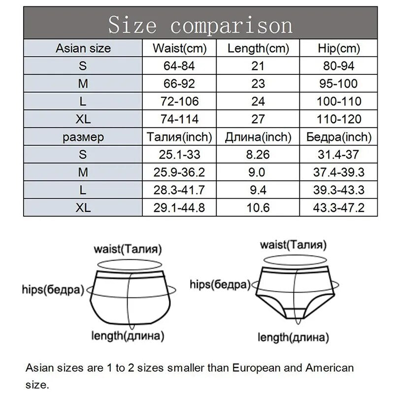 High Quality Women's Panties Transparent Underwear