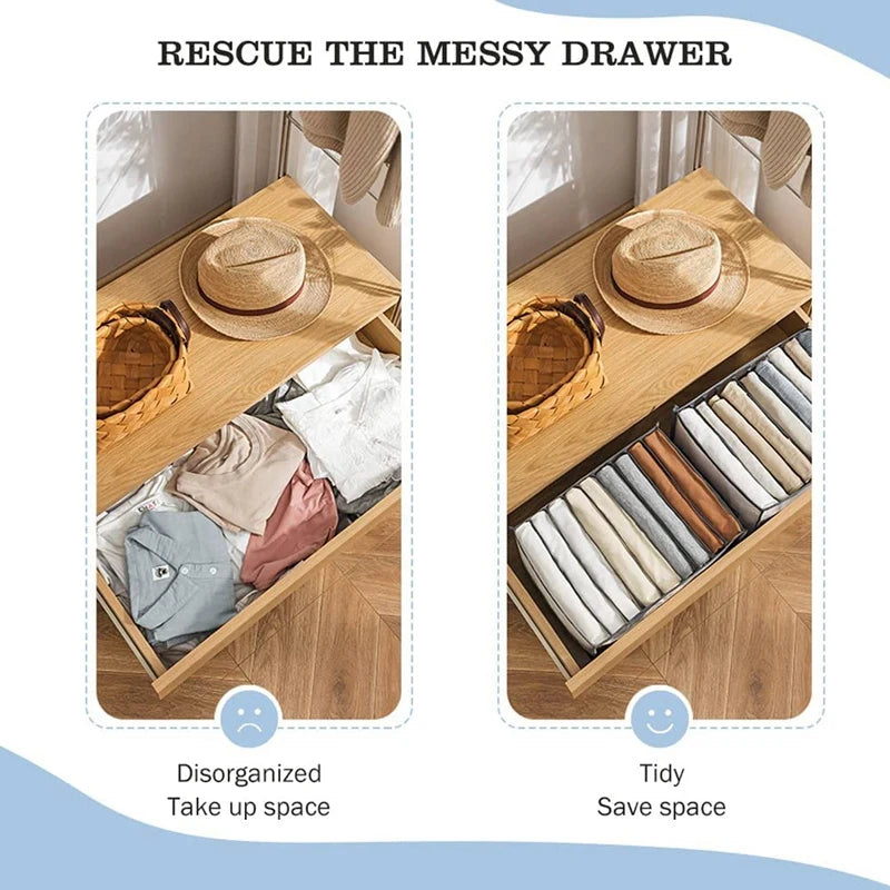 Underwear Drawer Organiser, Drawer Divider For Bras Socks