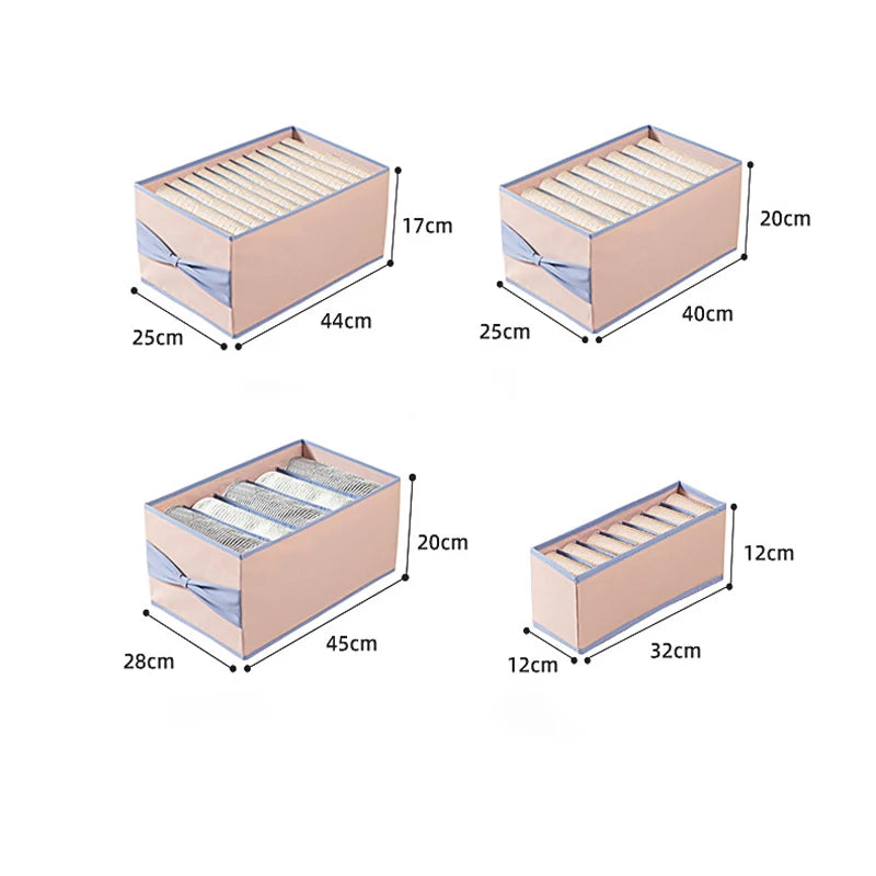 Foldable Organization Wardrobe Compartment Box