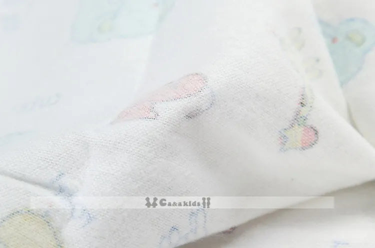 100%cotton flannel receiving baby blanket