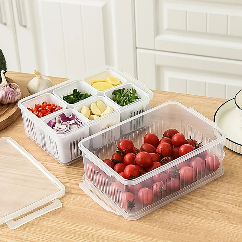 Home  Food Storage Box Kitchen Organizer