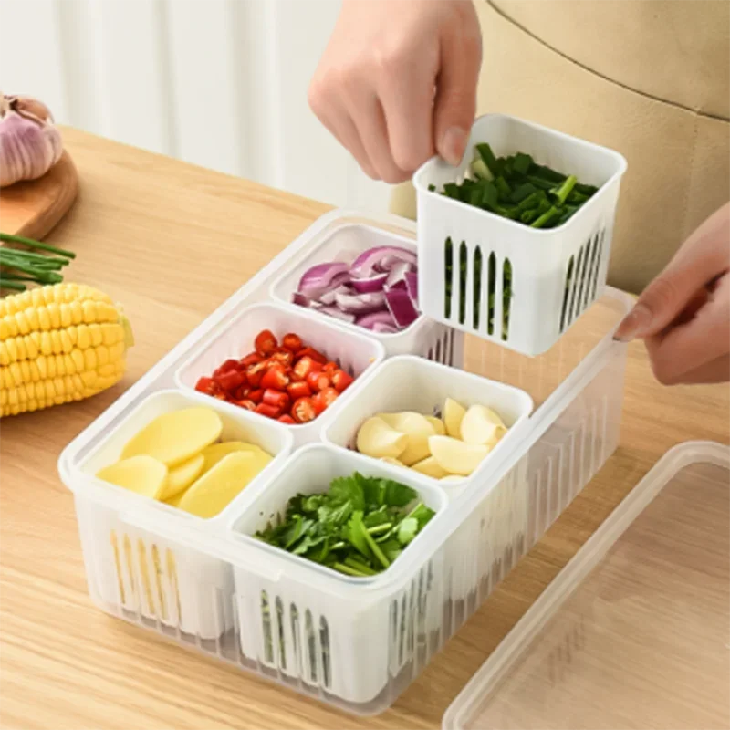 Refrigerator Vegetable and Fruit Storage Box