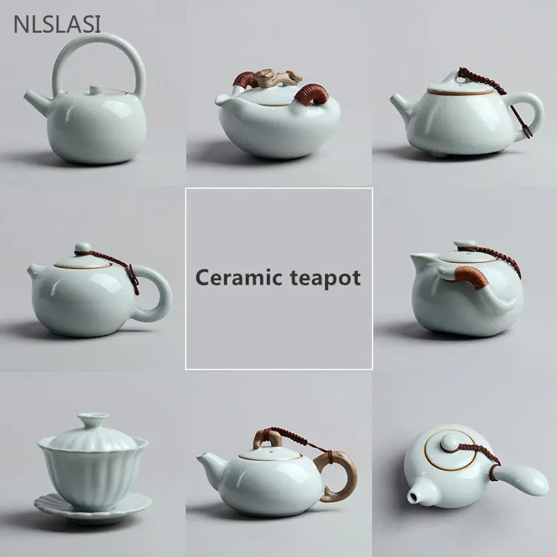 Ceramics kettle tea set ceremony gifts