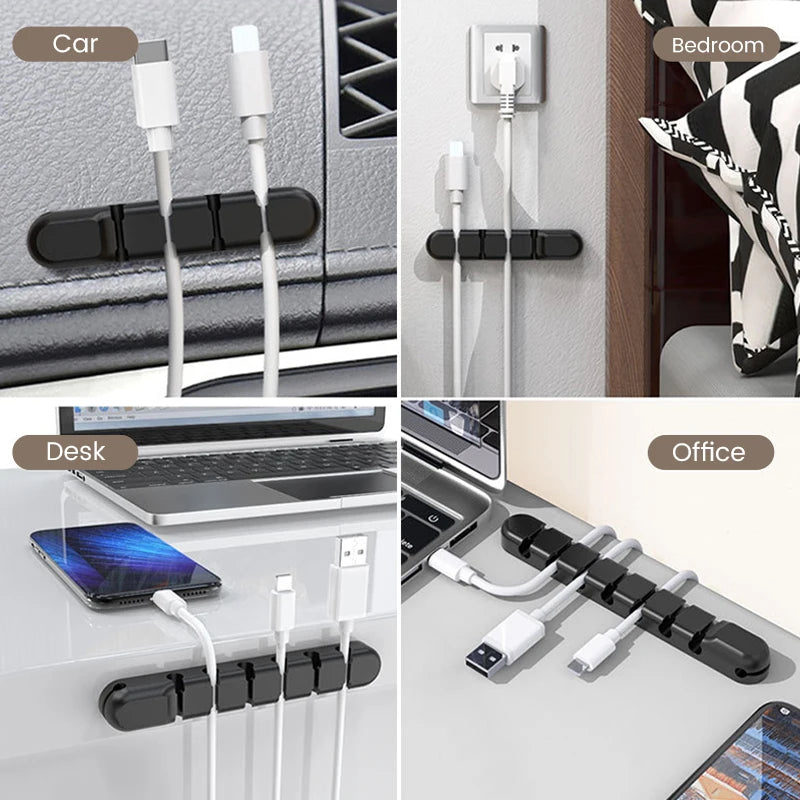 Cable Organiser Management Flexible Cord