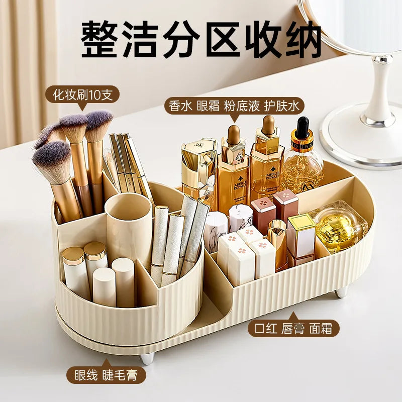 360° Rotating Makeup Brush Holder