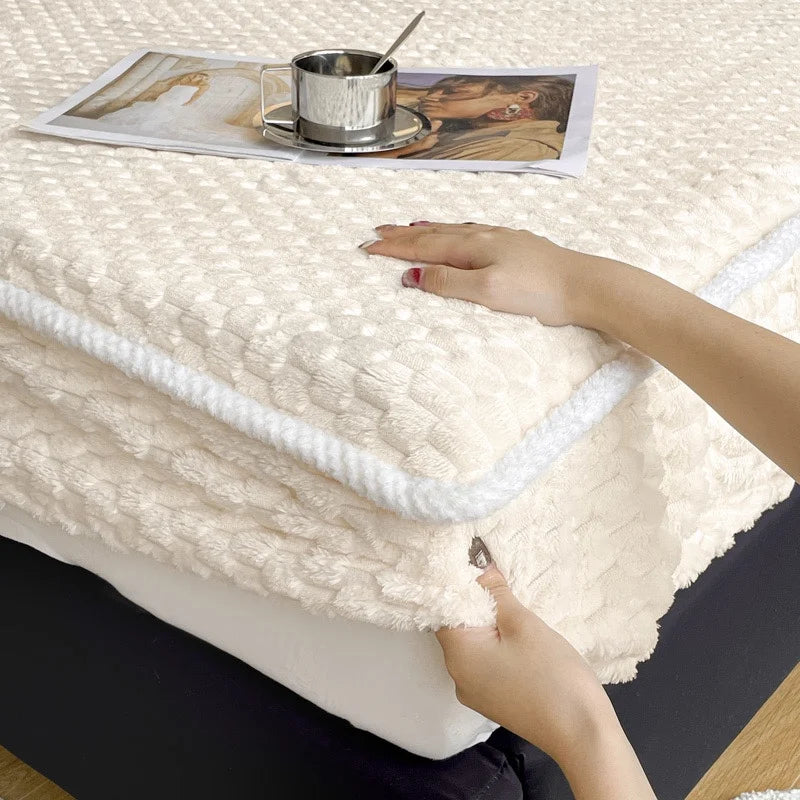 Warm Bedsheet with Elastic Band