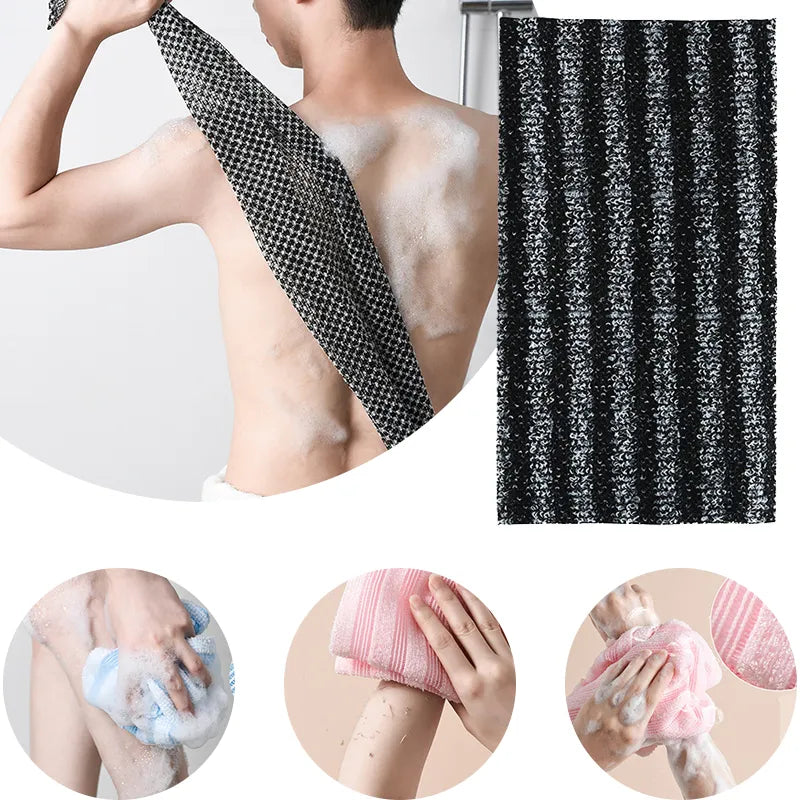 Exfoliating Scrub Shower Sponge Body Bathroom Accessories