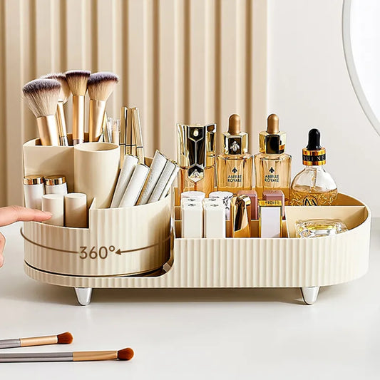 360° Rotating Makeup Brush Holder