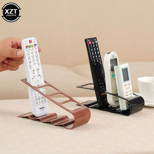 4-Slot Plastic Remote Control Organizer