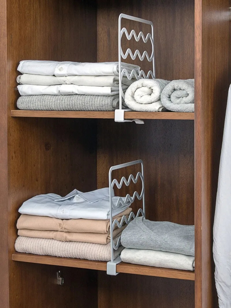 Closet Shelf Dividers For Wardrobe