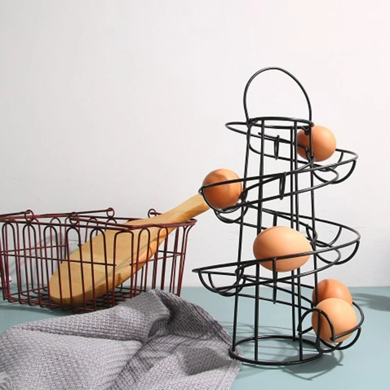 Modern Metal Egg Shelter Rack