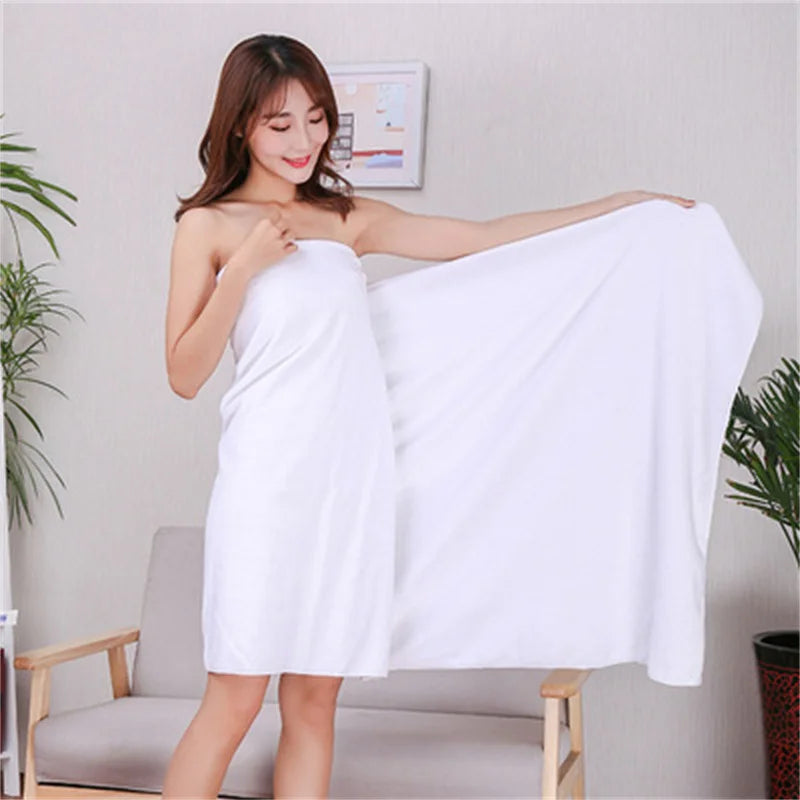 Superfine fiber quick drying, soft bath towel