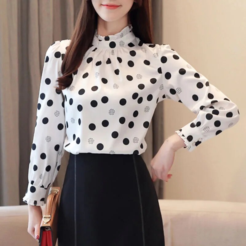 Long Sleeve Women Blouse