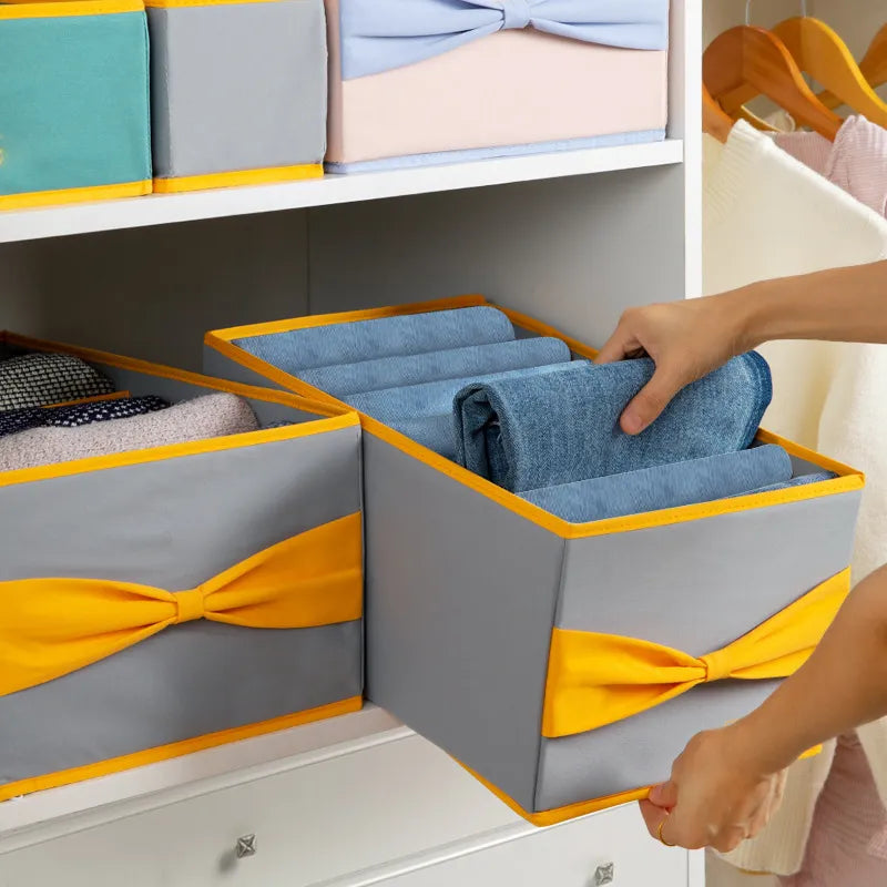 Foldable Organization Wardrobe Compartment Box