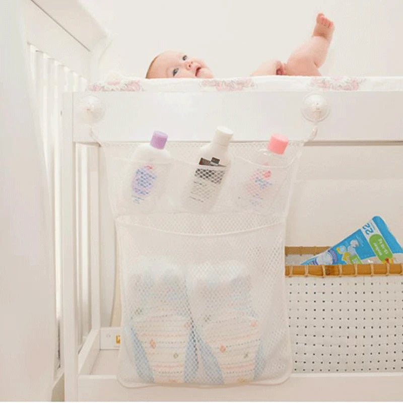 Baby Bath Toy Mesh Basket Organizer