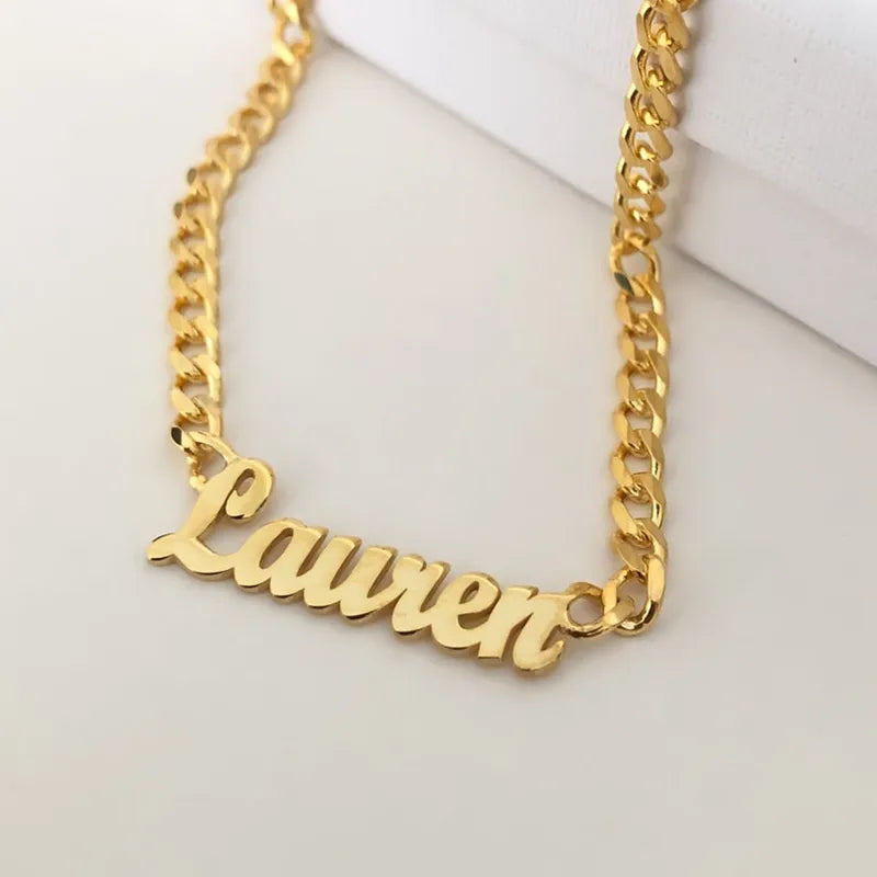 Cool Children Custom Name Necklace