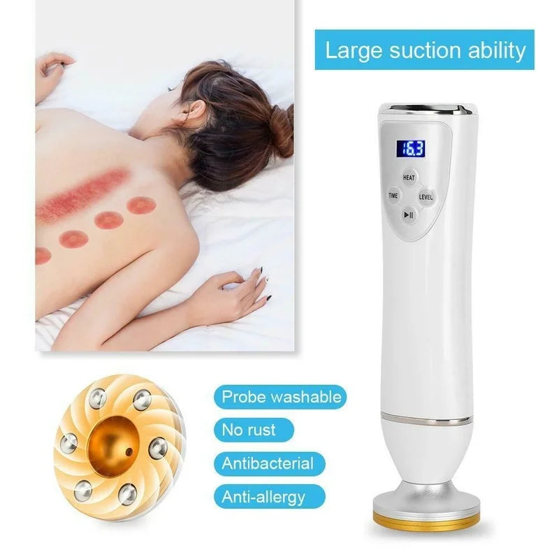 Electric Cupping Massager Fat Burner Body Care Health Tool